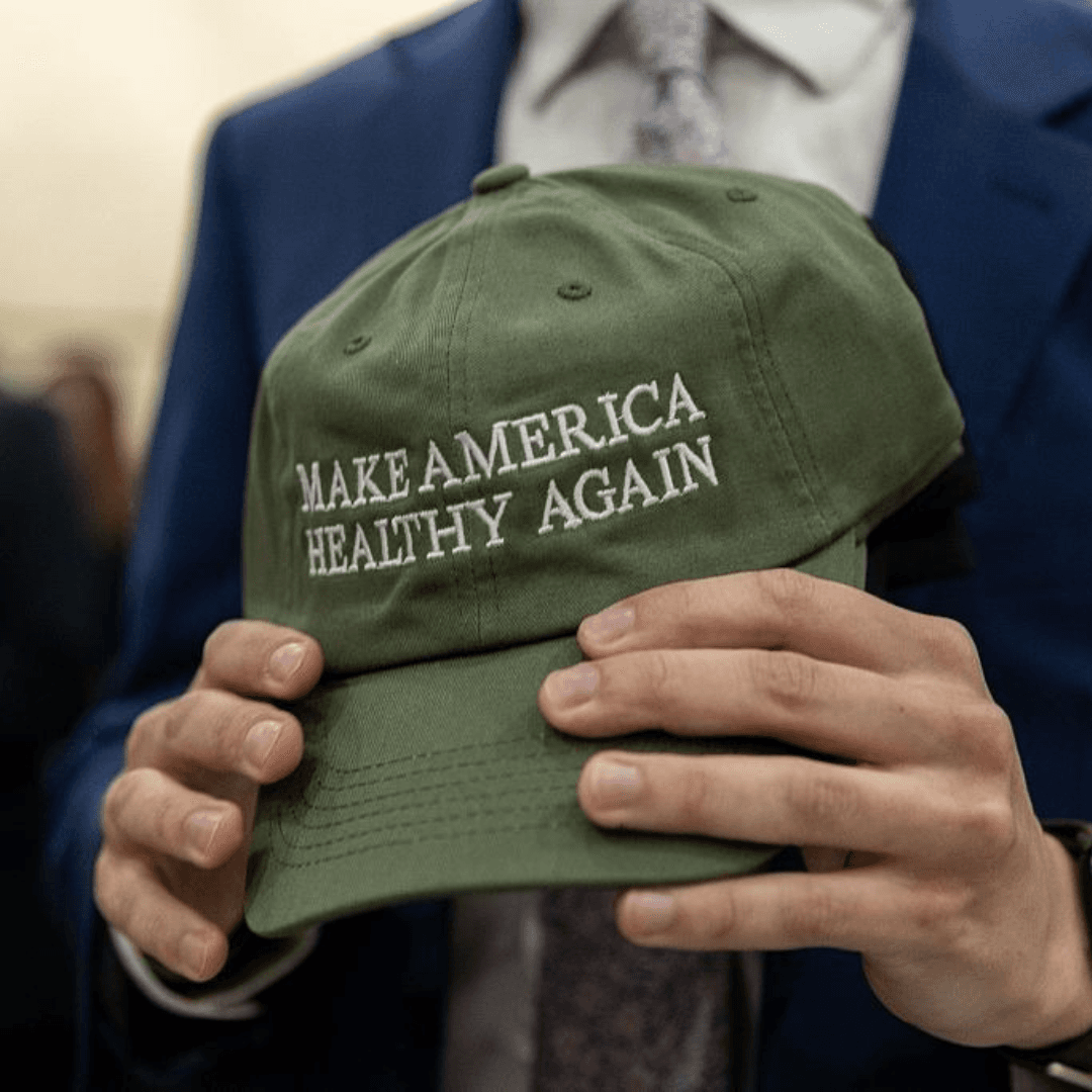 MAHA hat representing the Make America Healthy Again movement